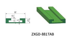 Чертеж профиля ZXGD-881TAB