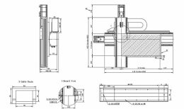 Чертеж модуля XZ-F1 120/110