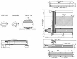 Чертеж модуля XY-G2 175/140 с ШВП