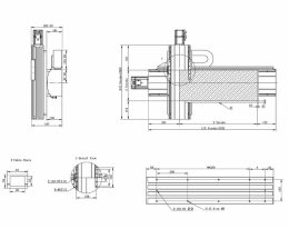 Чертеж модуля XZ-F1 175/140 с ШВП