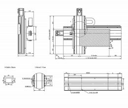 Чертеж модуля  XZ-F1 202/175 с ШВП