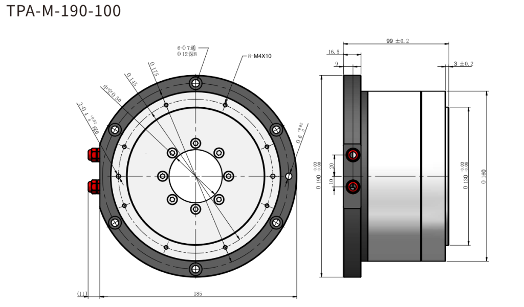 Схема поворотной платформы M-190